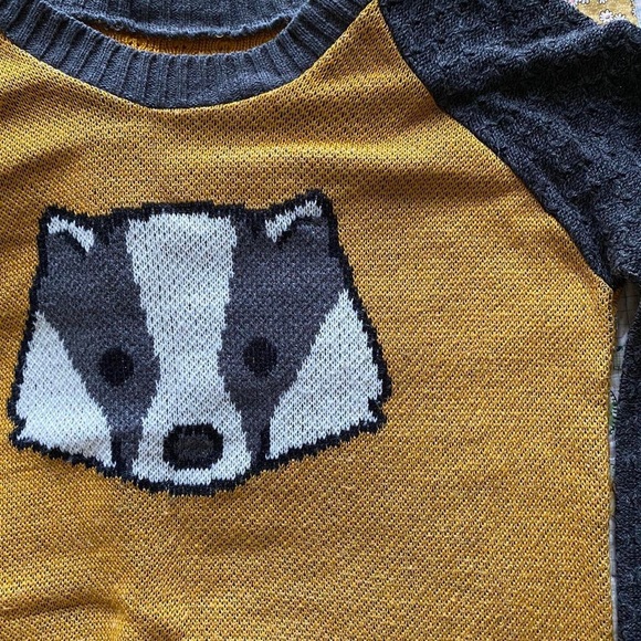 Hufflepuff badger sweater - Picture 3 of 5